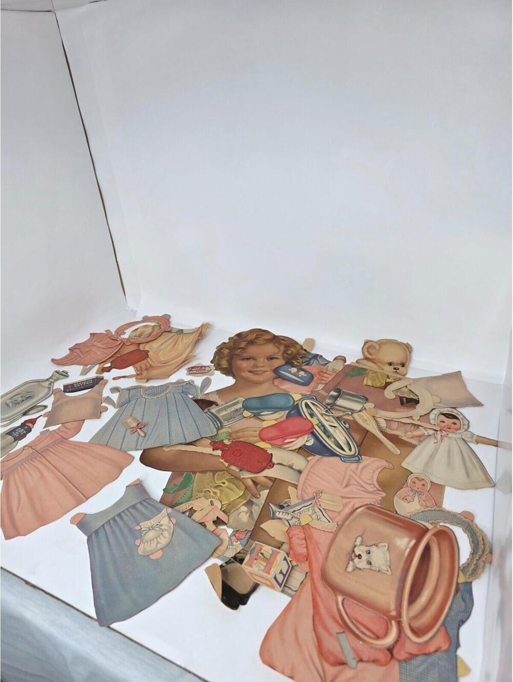 Vintage Paper Dolls Assortment Approx. 74 pcs.
